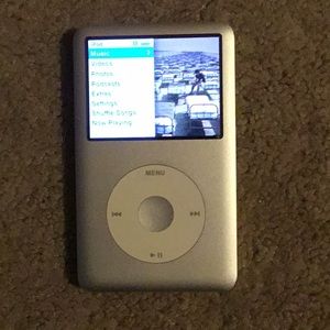 Apple iPod classic generation 6 160 GB.